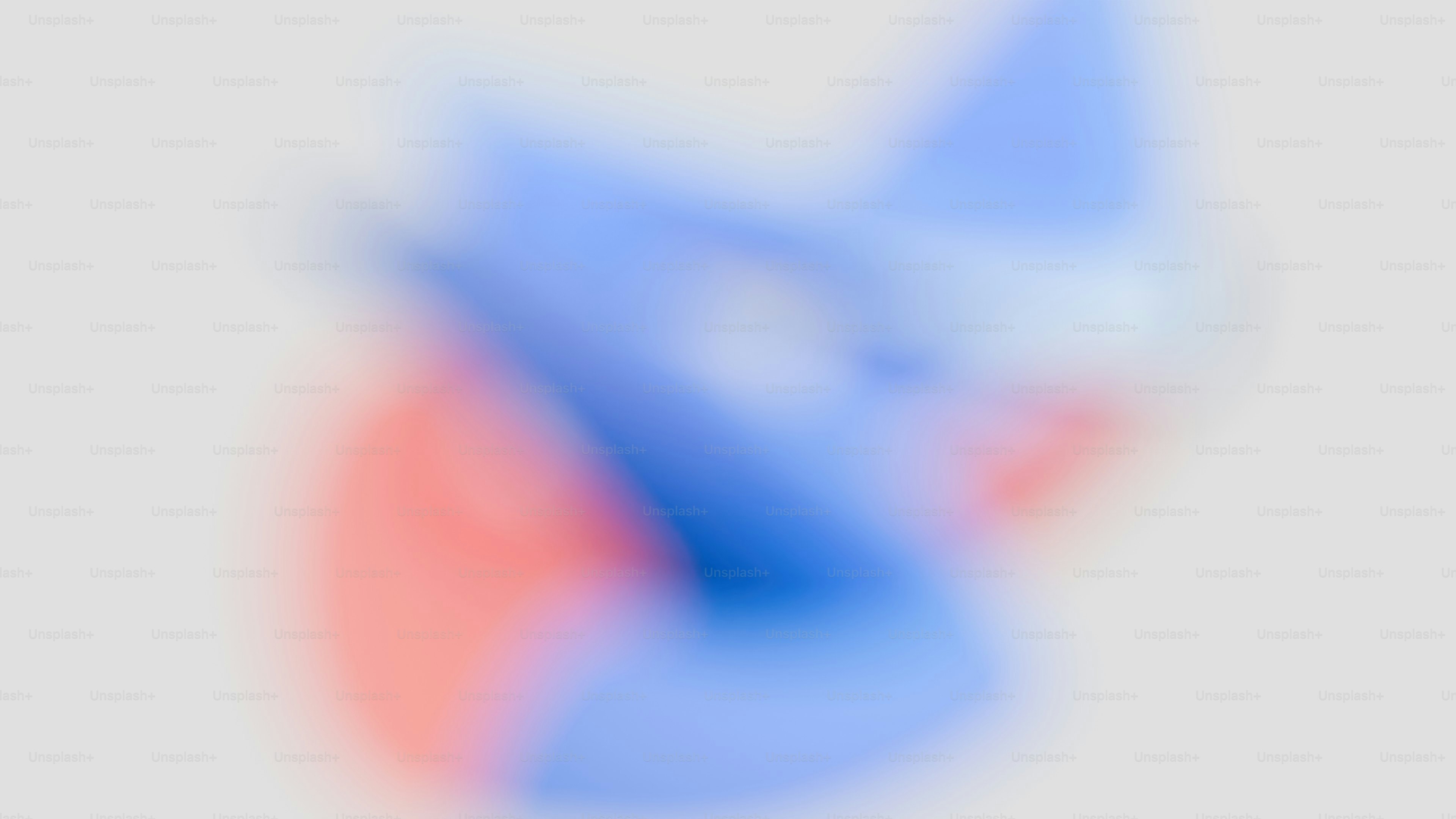 Abstract blue and red shapes on a light background
